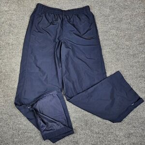 Vintage Nike Sportswear Windbreaker Track Pants Mens XL Silver Tag Blue Y2K